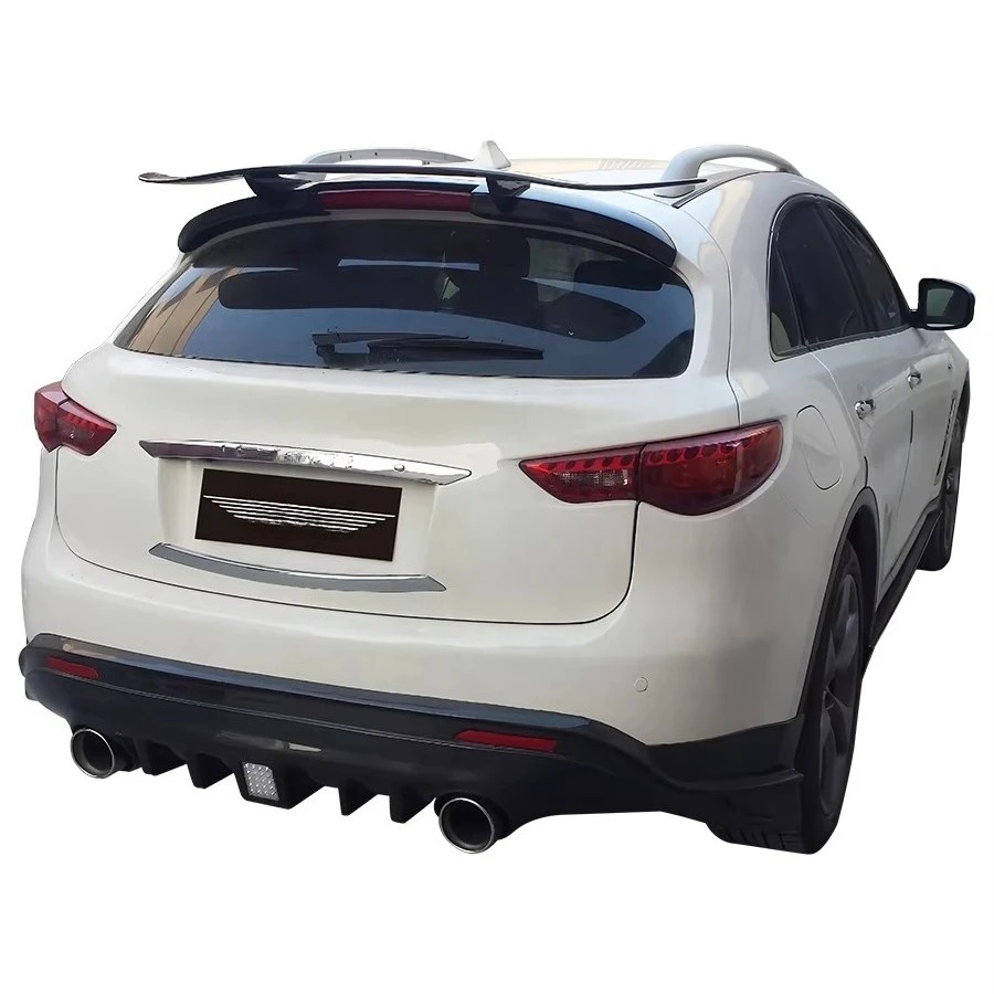 Carbon Fiber Body Kit Front Lip Rear Diffuser Side Skirt Spoiler Wing for FX35 FX37 FX50 QX70